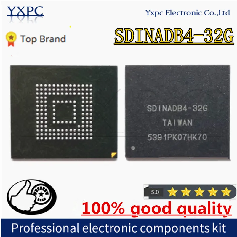 Sdinadb4-32G Sdinadb4 32G Bga153 Emmc Chipset Ic Di Memoria Flash Da 32Gb Con Palline