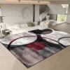 Nordic Abstract Geometry big Size Rugs for Living Room Decoration Light Luxury Anti-slip Floor Mats Home Bedroom Washable Carpet 1