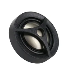 

New 1 Inch Dome Car Modified Treble Home Speaker Tweeter Titanium Film 4OHM 15W 2PCS