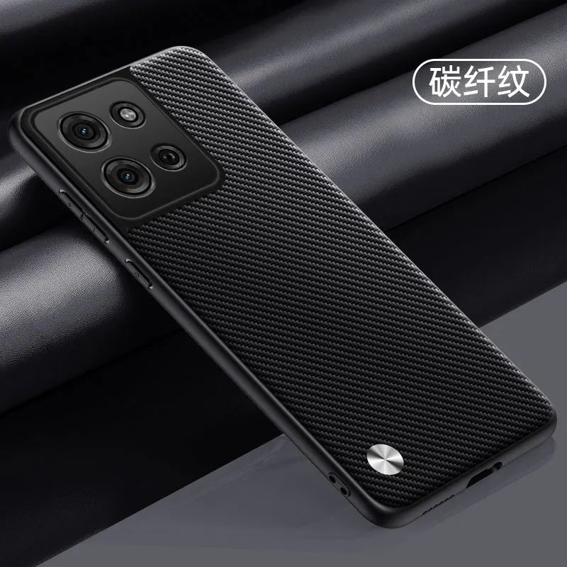 Luxury PU Leather Matte Silicone Phone Case Cover - Premium Protection