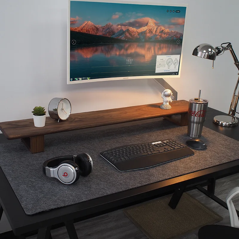 Large XXL Wool Felt Office Computer Desk Mat Laptop Cushion Desk Table Keyboard Big Mouse Pad Non-slip Mat Gamer Mousepad