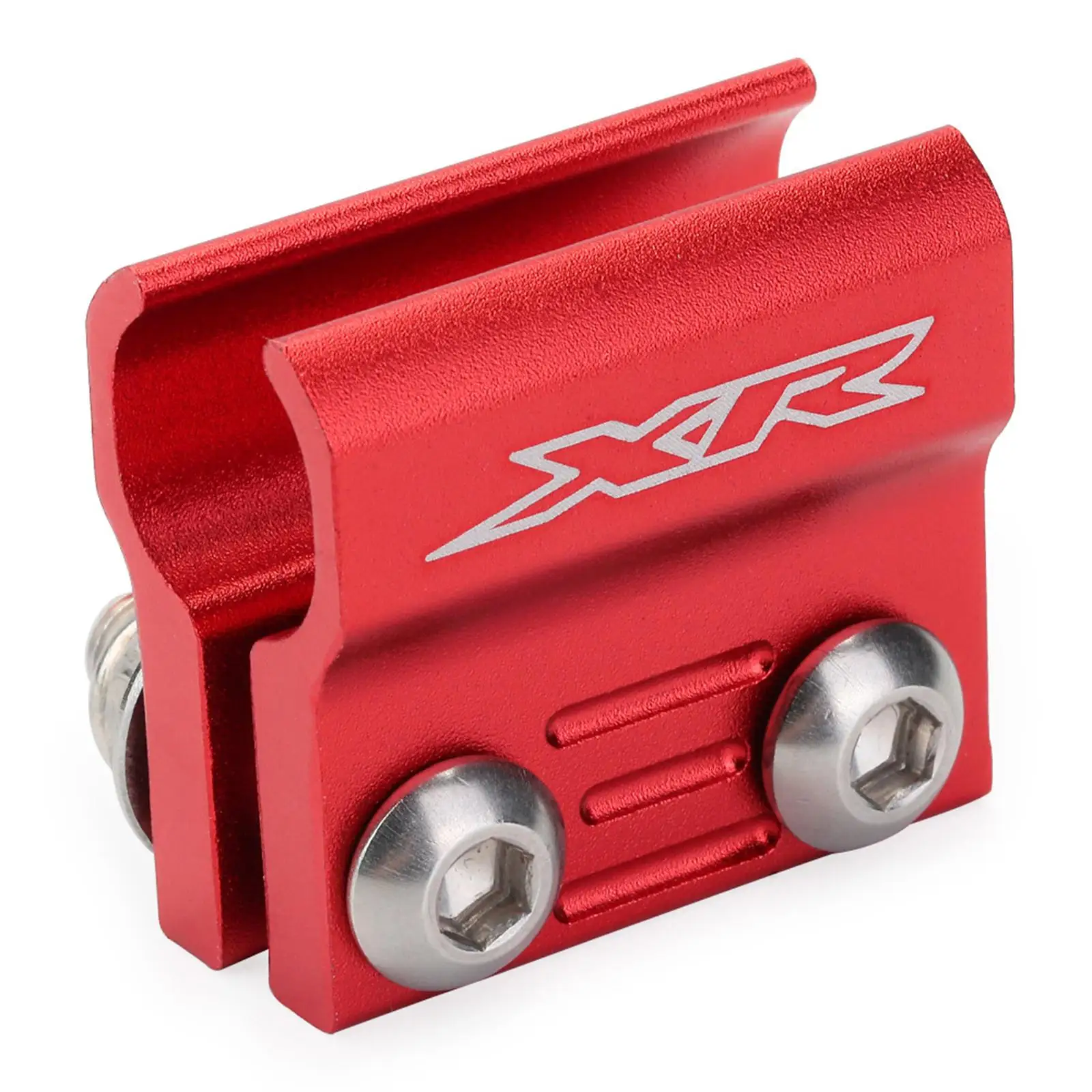 Morsetto Per Cavo Freno Anteriore Supporto Guida In Alluminio Rosso Per Honda Xr 400 Xr 250 Xr 600R Xr 650R Xr 400R Xr 650L Accessori