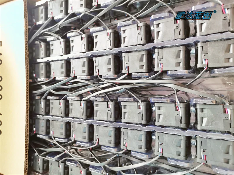 Dual Ball 4028 Temperature Control PWM Server Fan