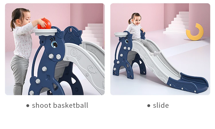 Plastic Slide Playground for Children, Indoor Toys, Playground Equipment, Baby Indoor Slide, Hot Sale