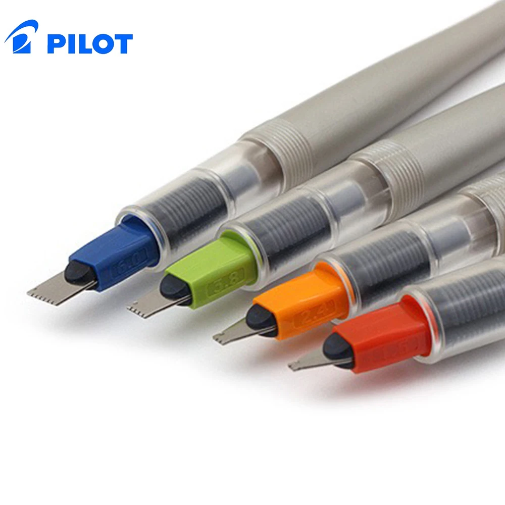 PILOT Parallel Pen Fountain Pens Flat Tip Italic Calligraphy Arabic Ink  Pens for Writing Scrapbooking Japanese Stationery - AliExpress