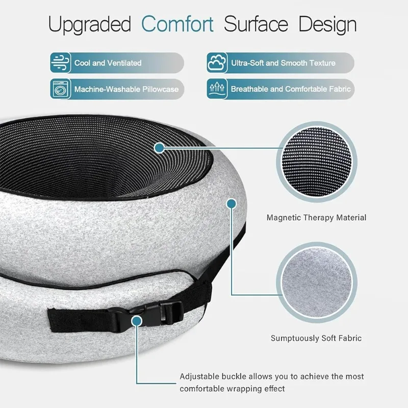 U-Shaped Pillow Neck Pillow U-Shaped Pillow Travel Car Neck Pillow Airplane Travel Pillow Long-Distance Flight Sleeping Artifact