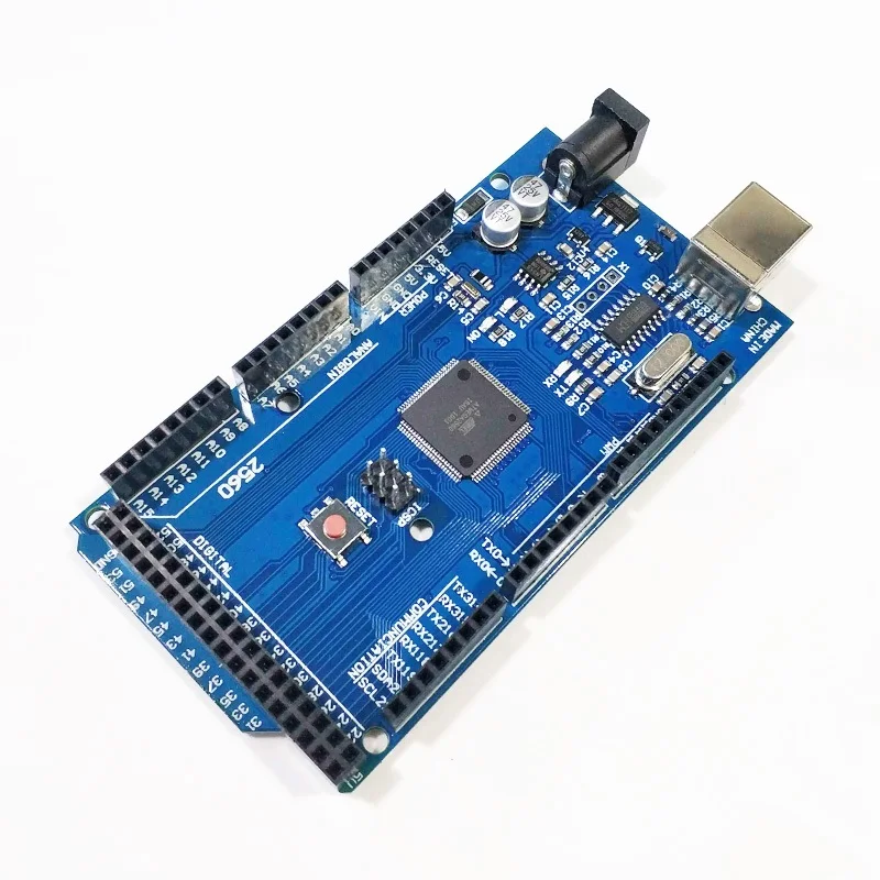 

MEGA2560 MEGA 2560 R3 (ATmega2560-16AU CH340G) AVR USB Board Development Board MEGA2560 PRO For Arduino Expansion Board