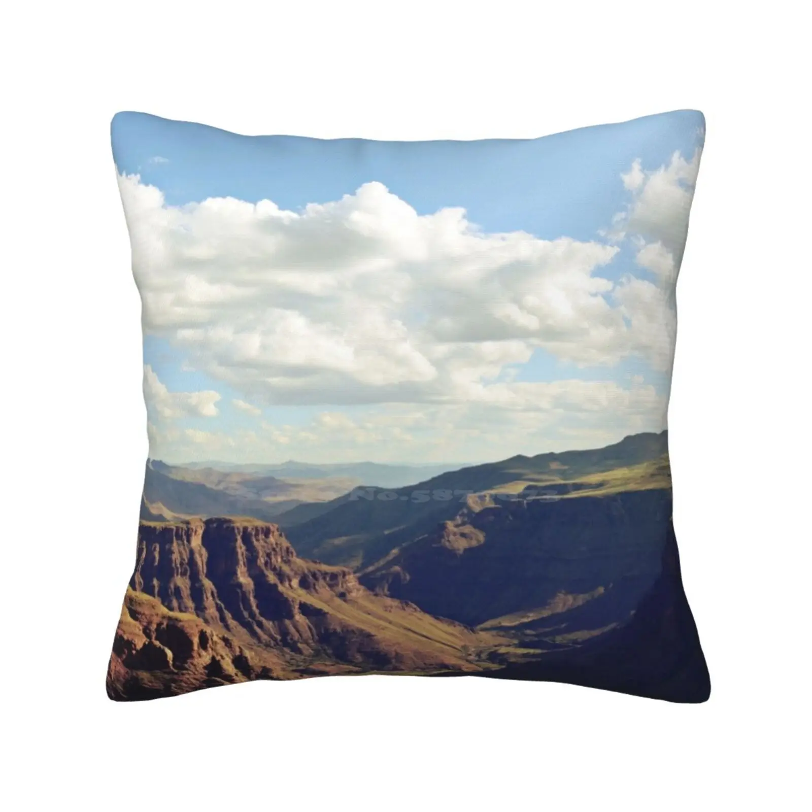 

Забавная Милая декоративная квадратная наволочка Maletsunyane River Valley Semonkong Maseru отвлекательное Лесото Kingdom