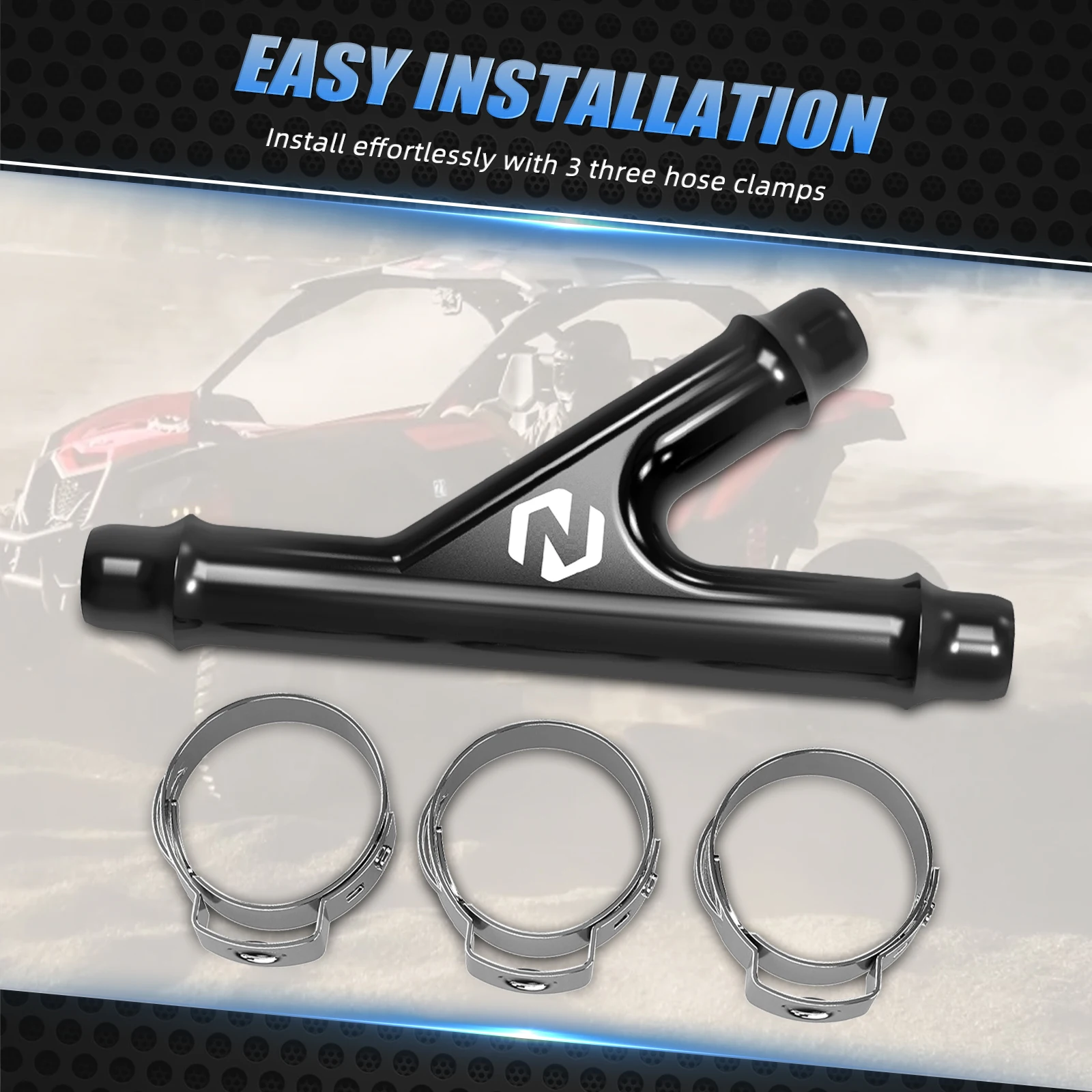 Für CAN AM Y Fitting Connector Für Can-Am Maverick X3 Commander Outlander Renegade Max Defender 1000 1000R 800 UTV Zubehör – Detail 7