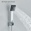 Thermostatic Shower Faucet Mixing Valve Thermosatic Faucet Bathroom Long Rotate Spout Taps Bathtub Faucet Wall Mount Brass Crane 5