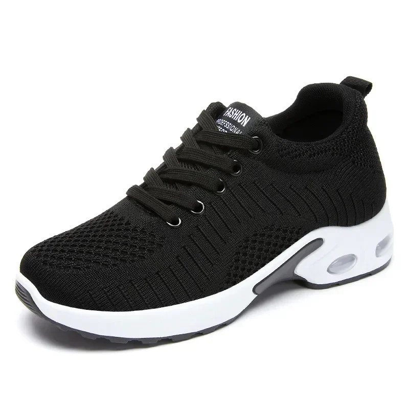 Women's Sports Shoes Spring And Autumn New Mesh Front Strap Comfortable Air Cushion Lightweight Running Shoes Casual Women's Sho 5