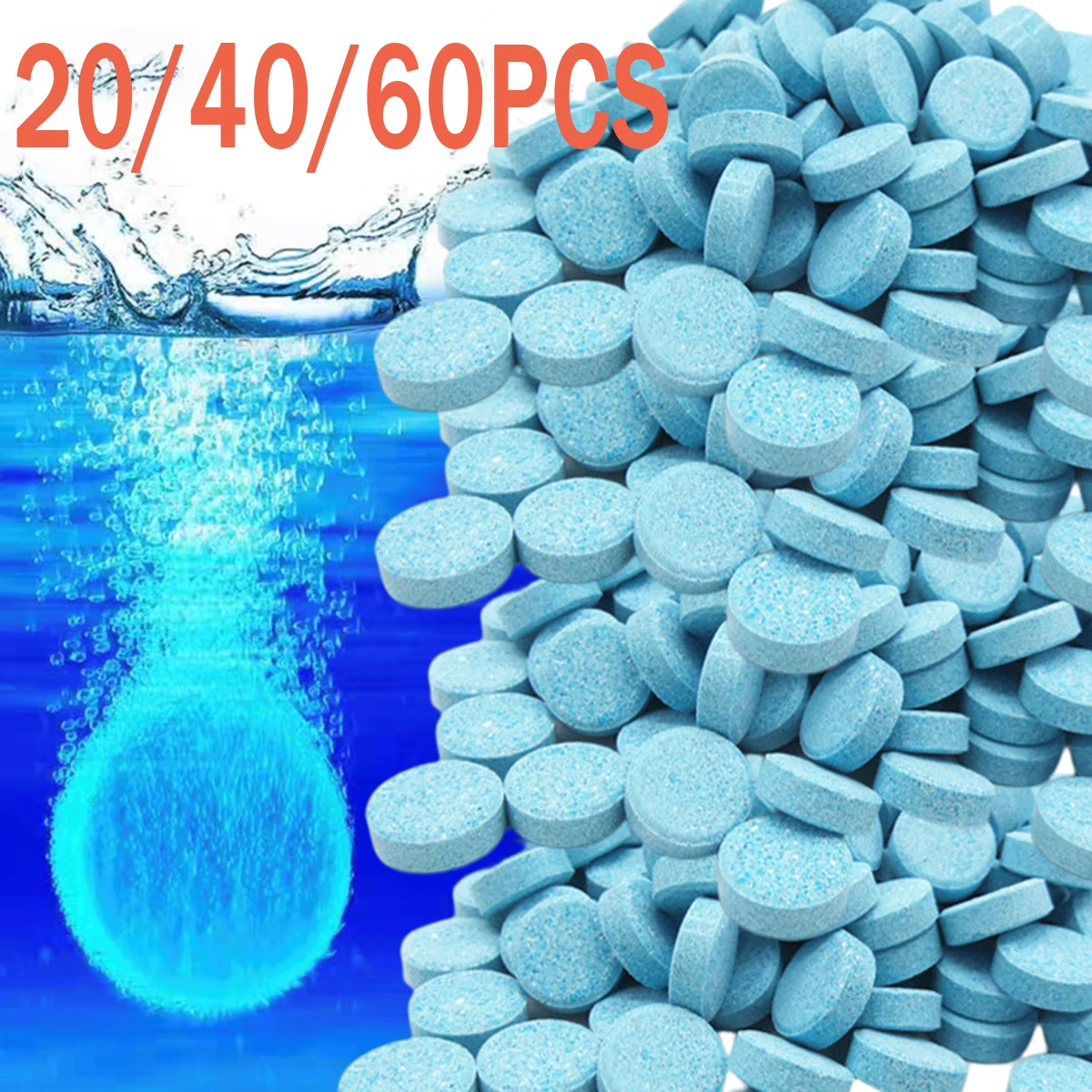 Car Windshield Cleaner Tablets 20/40/60PCS