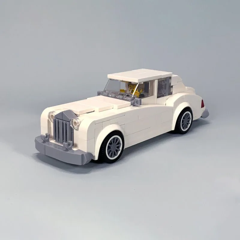 

Конструктор MOC Silver Cloud II скоростной автомобиль-чемпион, набор деталей для сборки, детские игрушки, подарки для мальчиков и девочек