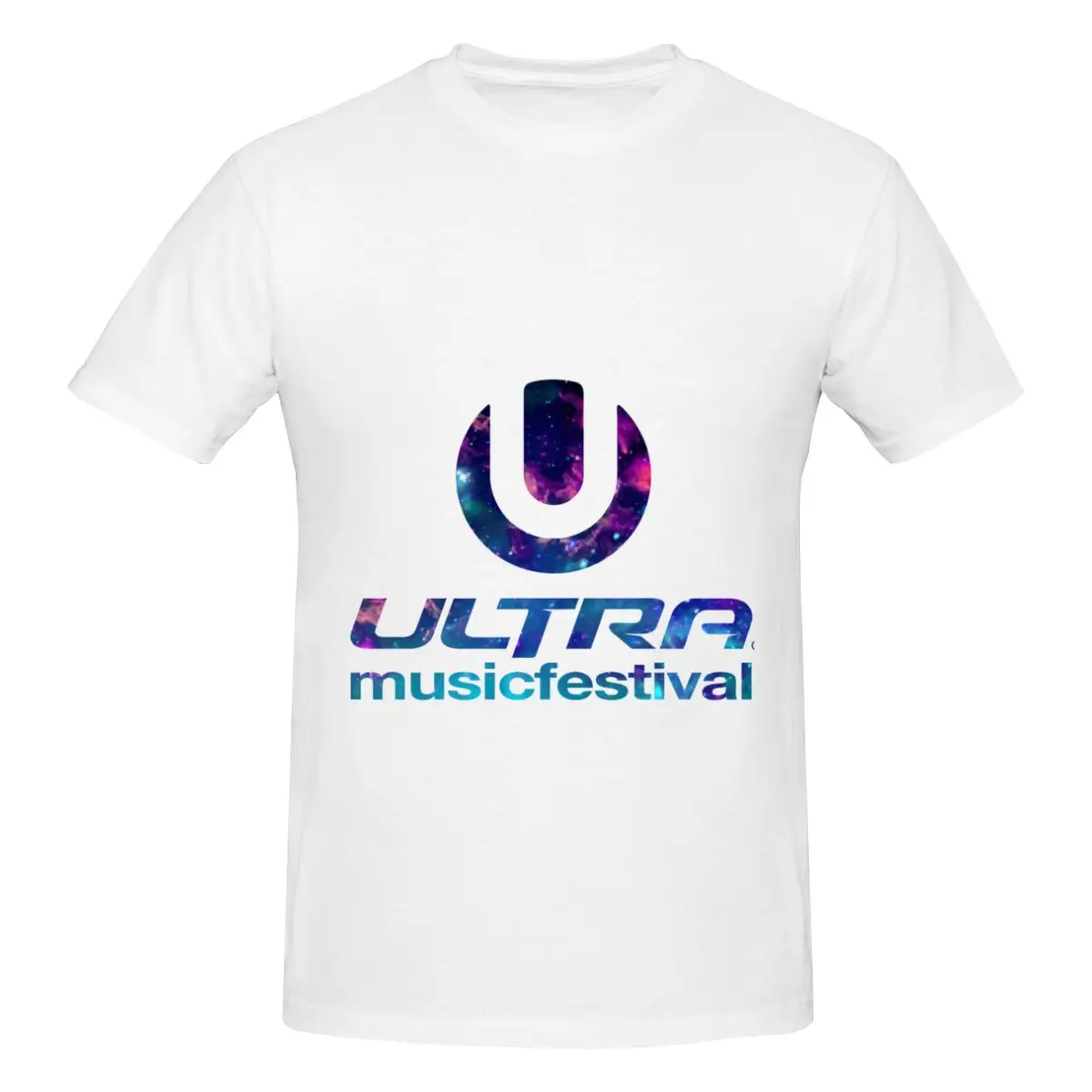 

High Quality 100% Cotton ULTRA MUSIC FEST Men's Basic Short Sleeve T-Shirt