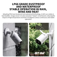 Xiaomi Mijia caméra extérieure AW300 2K IP66 Vision nocturne couleur WiFi Surveillance vidéo IP Cam détection MiHome APP-CN 4