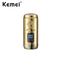 Kemei Professional Mini Electric Shavers Travel Portable Electric Razor Men USB-C Rechargeable Cordless Compact Shave for Home 1
