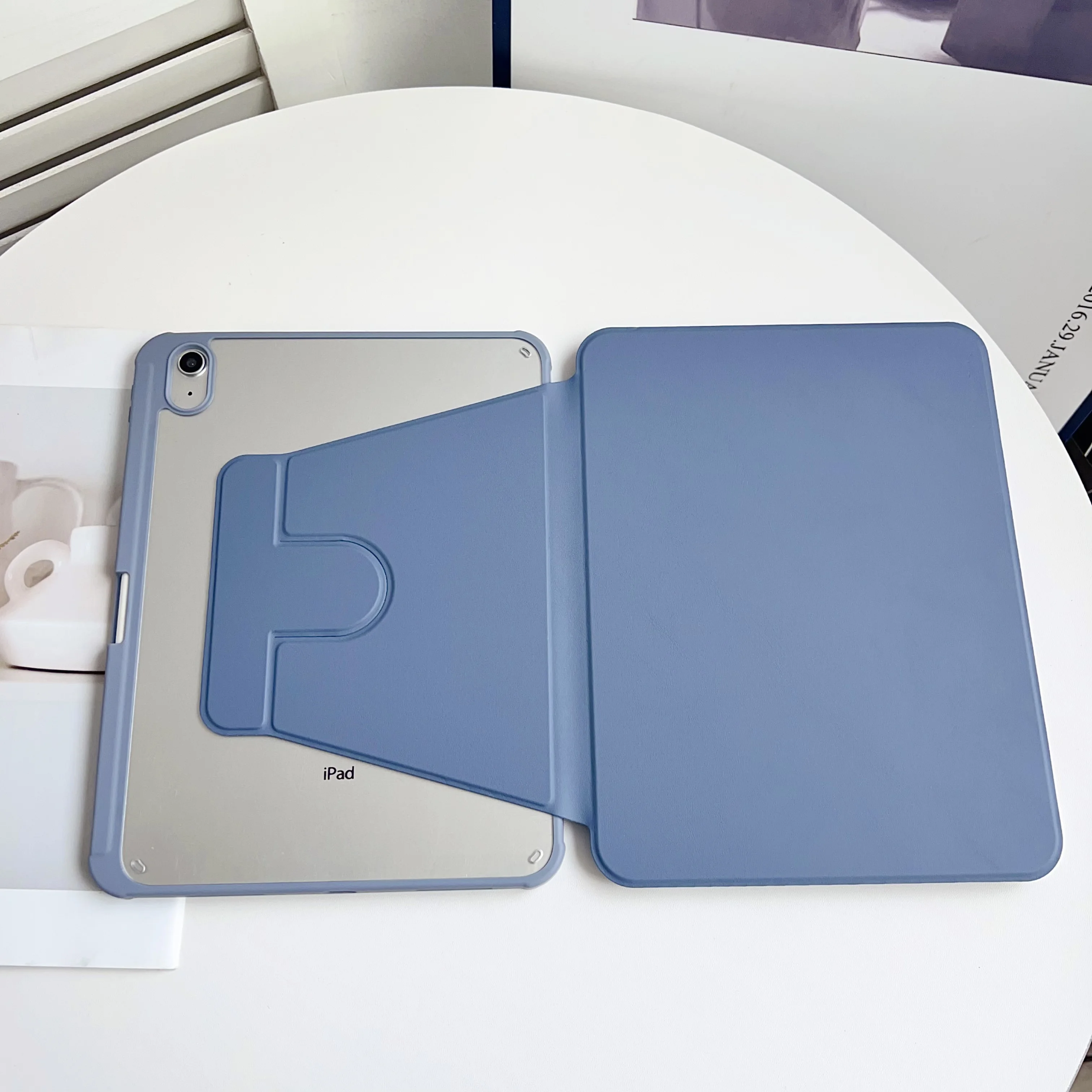 360° Rotating Acrylic Tablet Protective Case