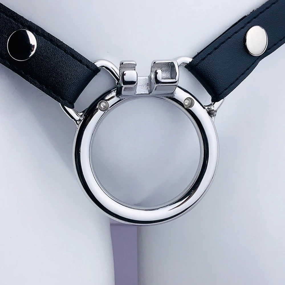 Penis Chastity Cage FRKO Metal Penis Rings Male Chastity Cage Accessories Lock Cock Cage Ring 40mm/45mm/50mm/55mm BDSM Sex Toys For Man Sexshop 18+