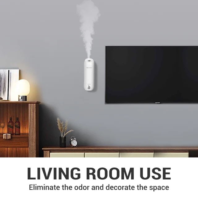 Wall Mounted Aroma Diffuser 3 Modes Essential Oil Diffuser Rechargeable Ultrasonic Atomization Aromatherapy Humidifier Home 5