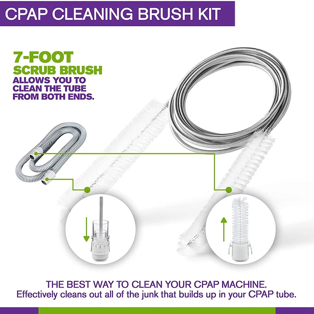 Respirator Hose Tube Cleaning Brush CPAP Cleaner Supplies Drinking Pipe Tube Cleaner Bottle Brush Cleaning Tools 4