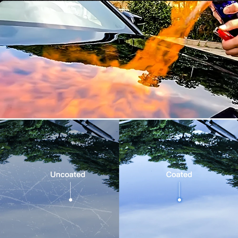 3 in 1 Car Ceramic Coating Nano Super Hydrophobic Protection