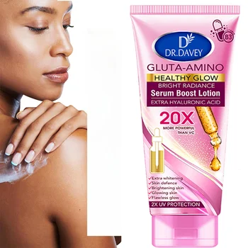 300ml DR.DAVEY GLUTA AMINO BODY LOTION Lozione per il corpo Crema idratante Fragranza idratante di grande capacità Rinfrescante 1