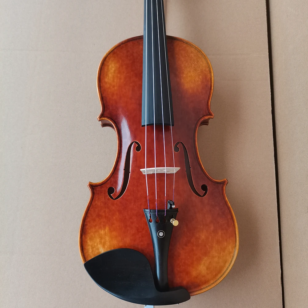 Guarneri 1743 cannon Handmade Violin 4/4 Italian retro Oil varnish Maple Violin professional Musical Instruments with case