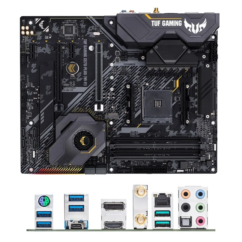 Amd X570 Plus Tuf Gaming X570-Plus Scheda Madre Wifi Usata Presa Originale Am4 Ddr4 128Gb M.2 Nvme Sata3 Scheda Madre Desktop