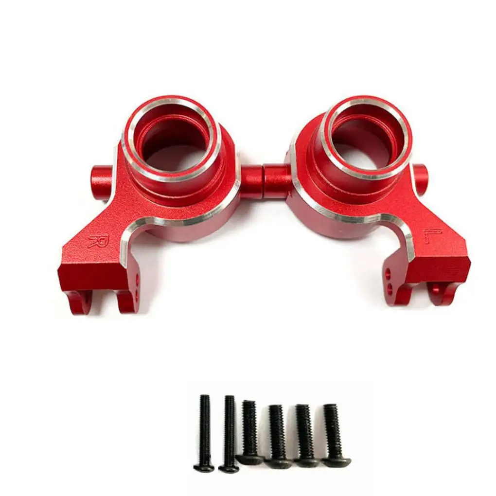 

2pcs Aluminum Alloy 1 10 Steering Hub Carrier For TRAXXAS MAXX RC Car Part RC Car Accessories Replacement Parts