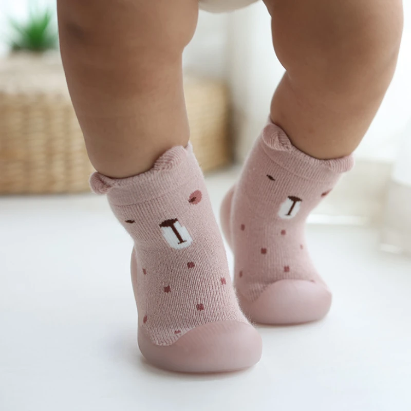 Newborn Baby Shoes Soft Rubber Sole Sneakers