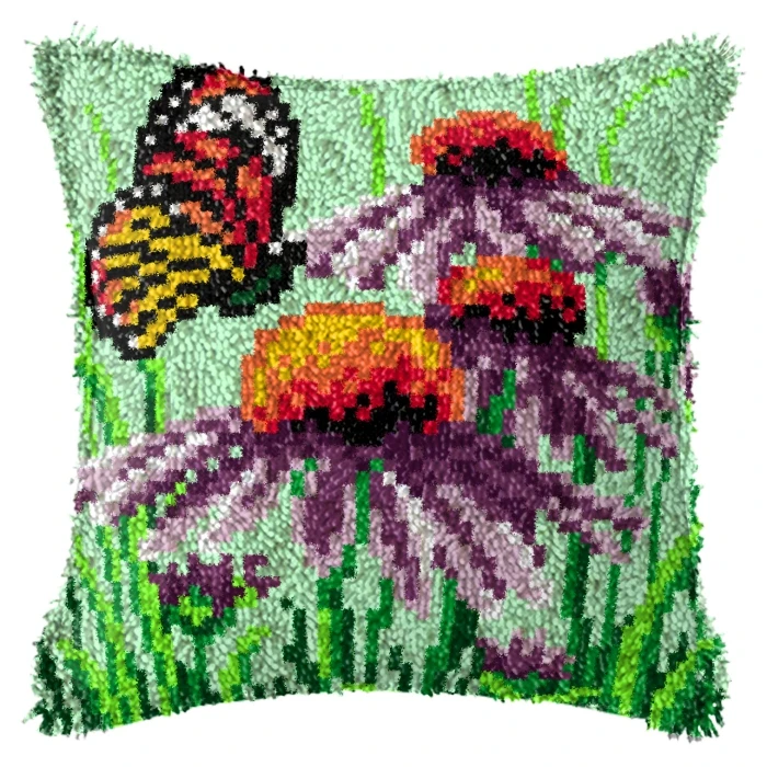 Kit Per Cuscino Con Gancio A Scatto 43x43 Cm - DIY Per Principianti E Adulti - Foto 7