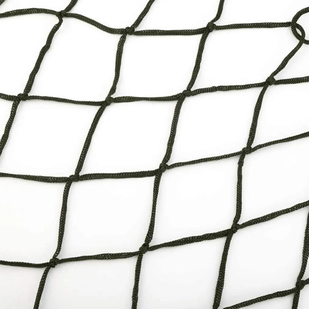 Portable Nylon Mesh Hammock Sleeping Bed for Outdoor Travel Camping Hanging Folding Patio Swing Chair Furniture