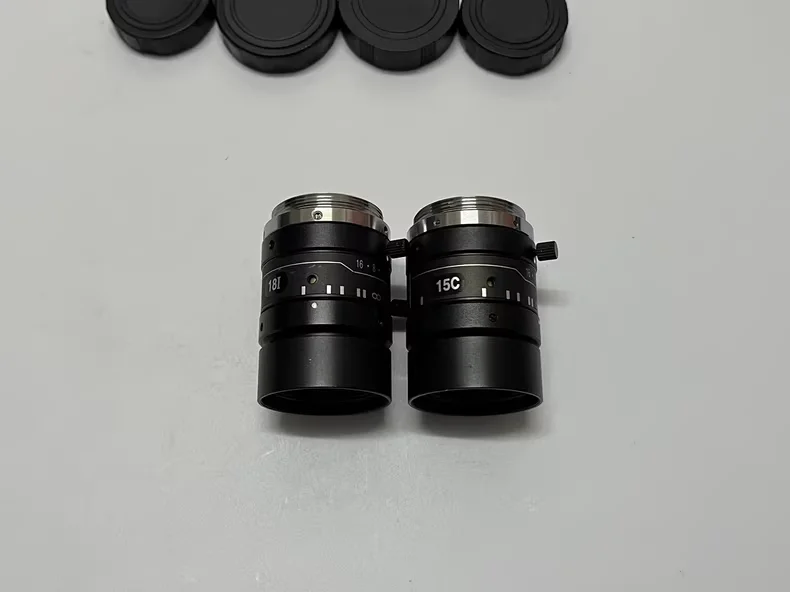 컴퓨터 고정 초점 산업용 렌즈 C M1224-MPW2, 양호한 상태, 5MP, 12mm