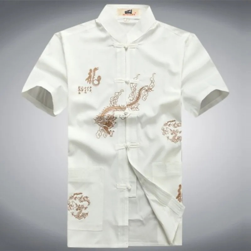 chinese style suit traditional clothing kung fu suits for men cotton cheongsam shirt oriental mens male top clothes tangzhuang