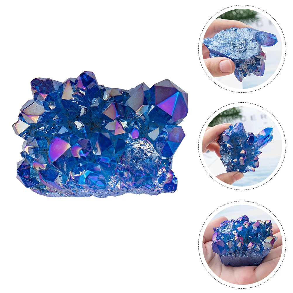 

Natural Crystal Adornment Desktop Ornament Handmade Material (Random Shape)