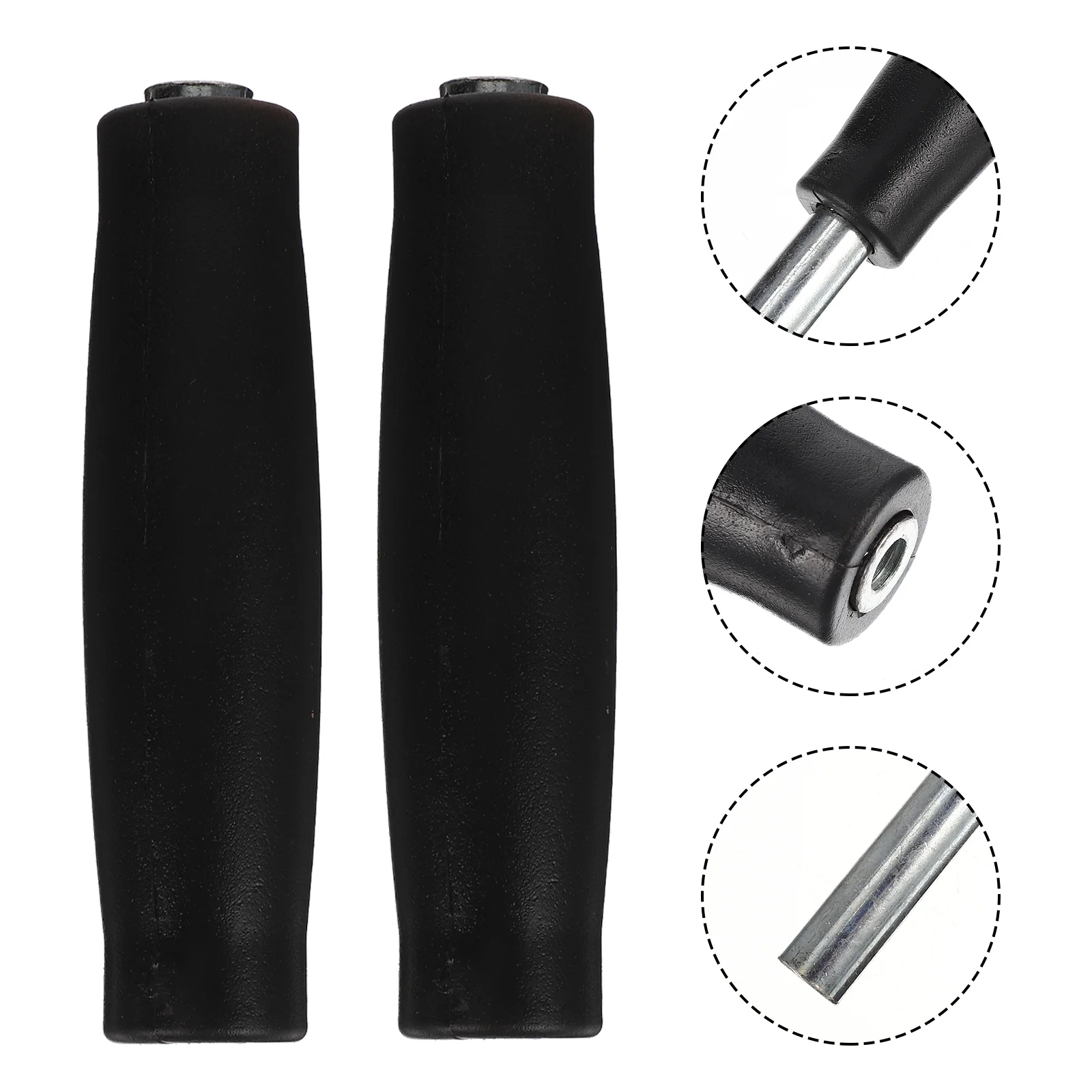 

2 Pcs Dumbbell Bar Grips Wear-resistant Dumbbells Small Reusable Professional Cushion Cover Abs Supply