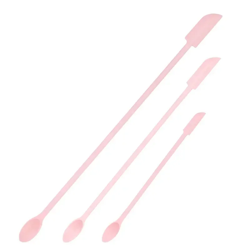 Silicone Mini Scraper & Spatula Three-Piece Set