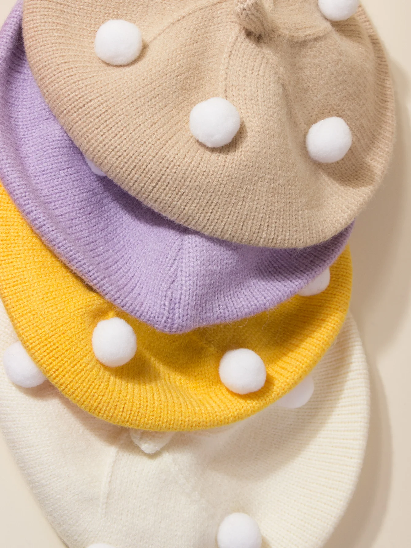 1pc Baby Beret Hat for Newborn 1-3 Years Old