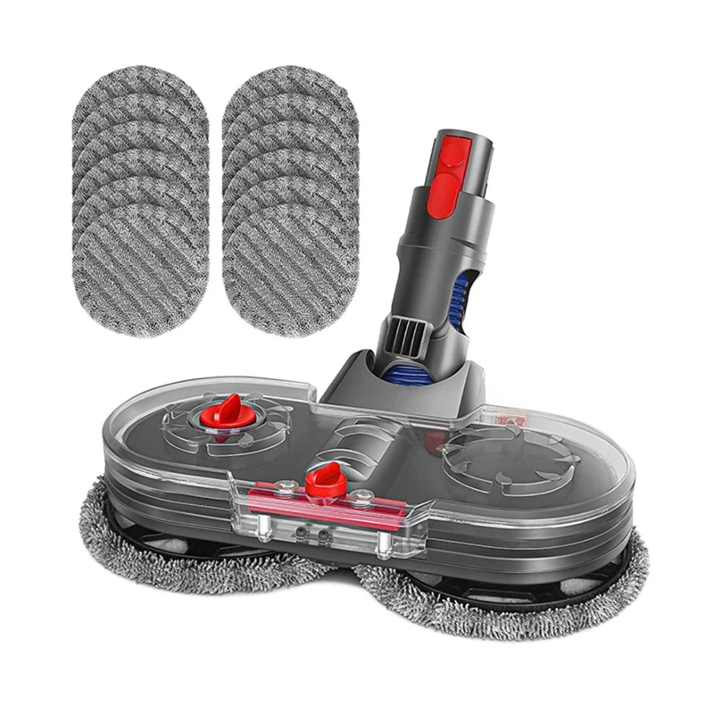 

Электрическая щетка для пылесоса Dyson V7 V8 V10 V11 V15, насадка для швабры с резервуаром для воды, съемная тканевая швабра, сменные детали