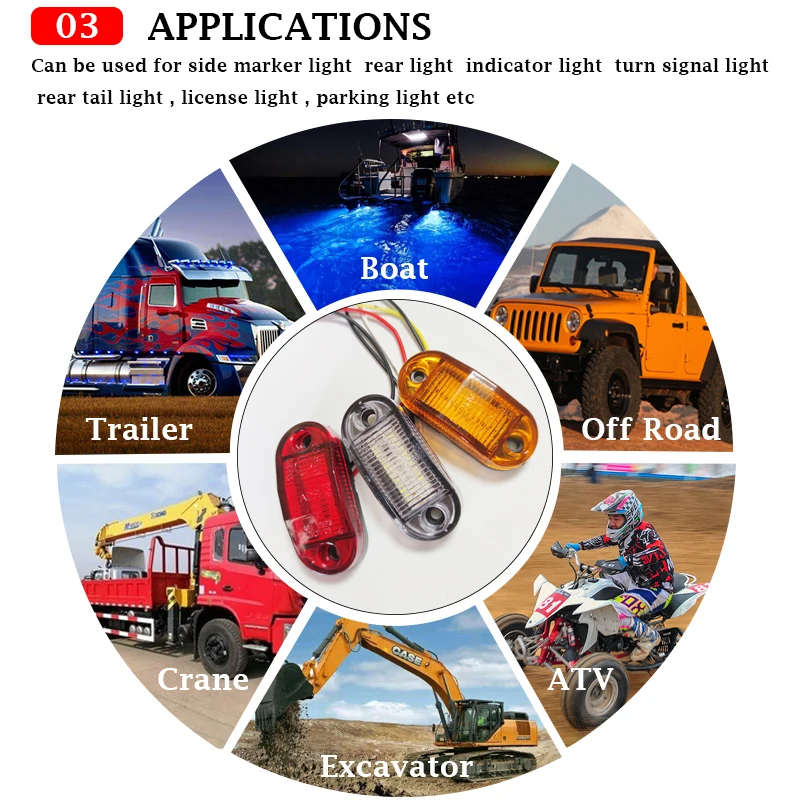 Ʈ���� LED ���̵� ��Ŀ ����, ���� fh 12v ���� ����, Ʈ���Ϸ� ũ�� 24V, 10 ��