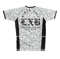 LEVEL BLACK Casual Gym T-shirt LXB AJJ Men Women Short-sleeved Oversized ADCC  RASH GUARD Jersey T-shirt Quick Drying Top Tees 1