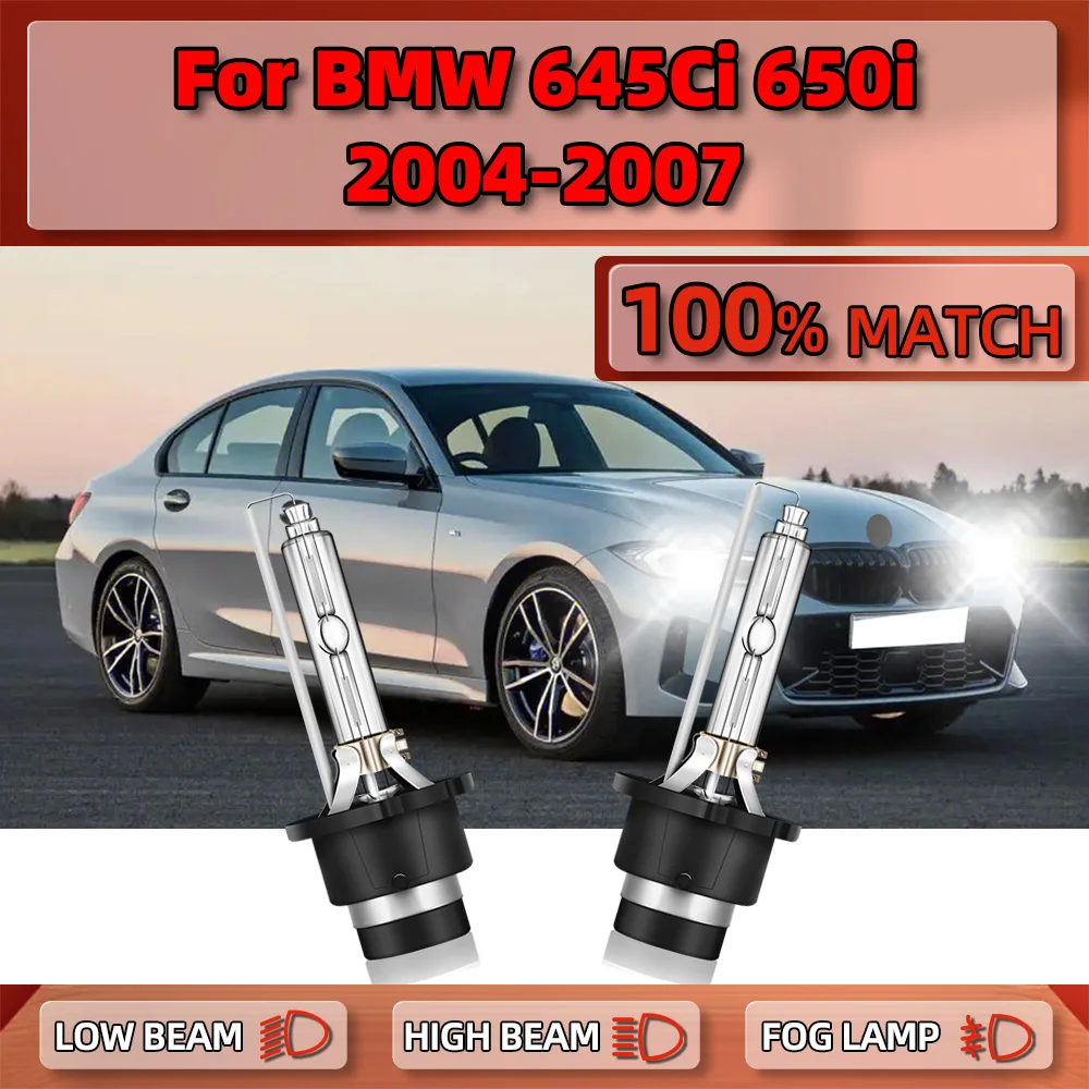 

Super Bright 35W D4S HID Xenon Lamps Bulbs 20000LM Car Headlight 12V 6000K White For BMW 645Ci 650i 2004 2005 2006 2007