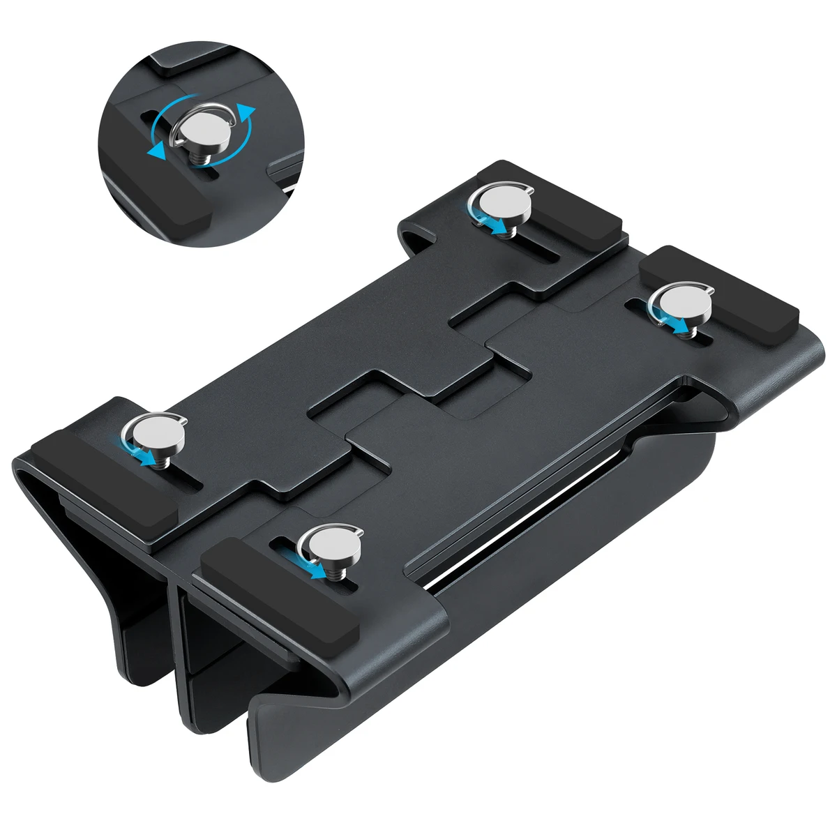 Laptop Stand Vertical Tool-Free Adjustable Aluminum Vertical Laptop Stand Holder Width From 12-30mm Support Almost All Laptop — view 2