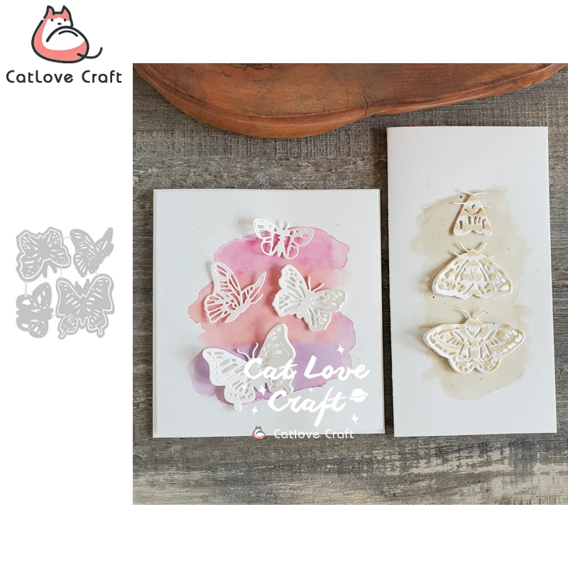 Sytaun Fustellatura, Stencil per Artigianato in Metallo, Fustelle per Taglio di Metalli A Foglia di Fiori Fai da Te Scrapbooking Carte di Carta Album Stamp Stencil Argento