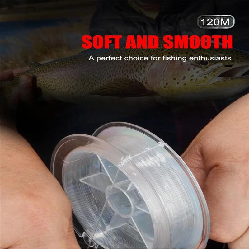 Premium Fluorocarbon Coated Fishing Leader Line - Sinking & Durable, 7.15lb-45lb
