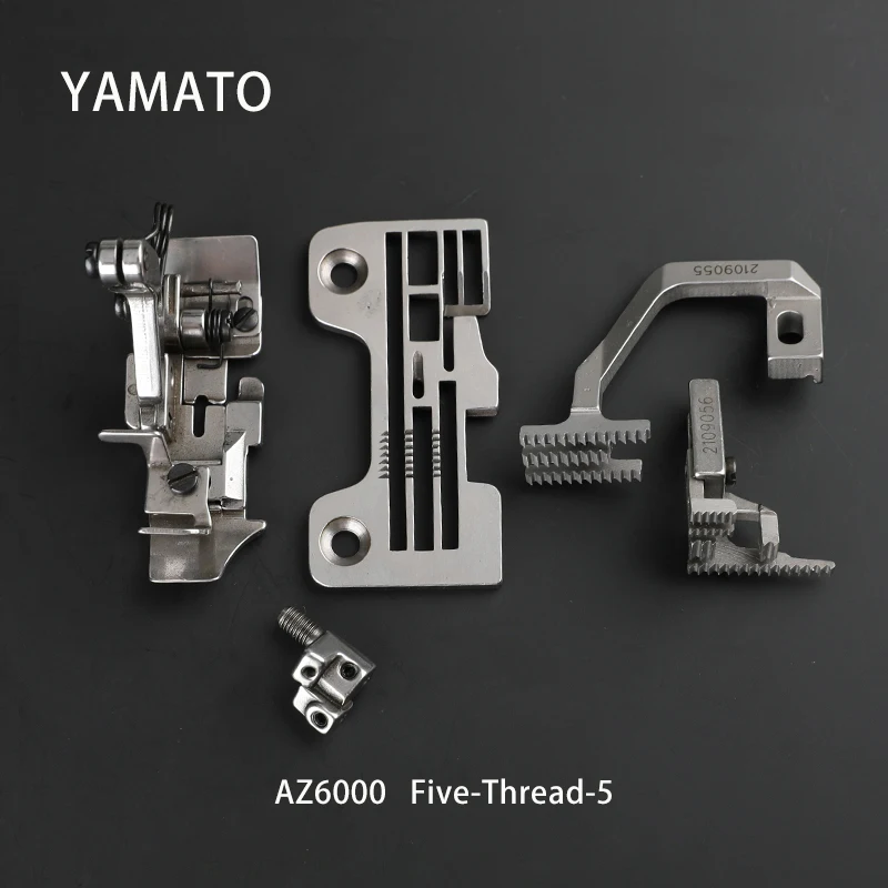 YAMATO AZ8000 AZ6000 오버록 재봉틀 게이지 세트 5-Thread-3 5-Thread-5 6-Thread-5 게이지 세트 플레이트 2108050