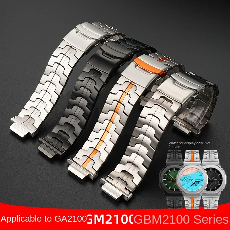Titanium Strap for Casio Watch 5611 GA 2100 GBM-2100 GM2100