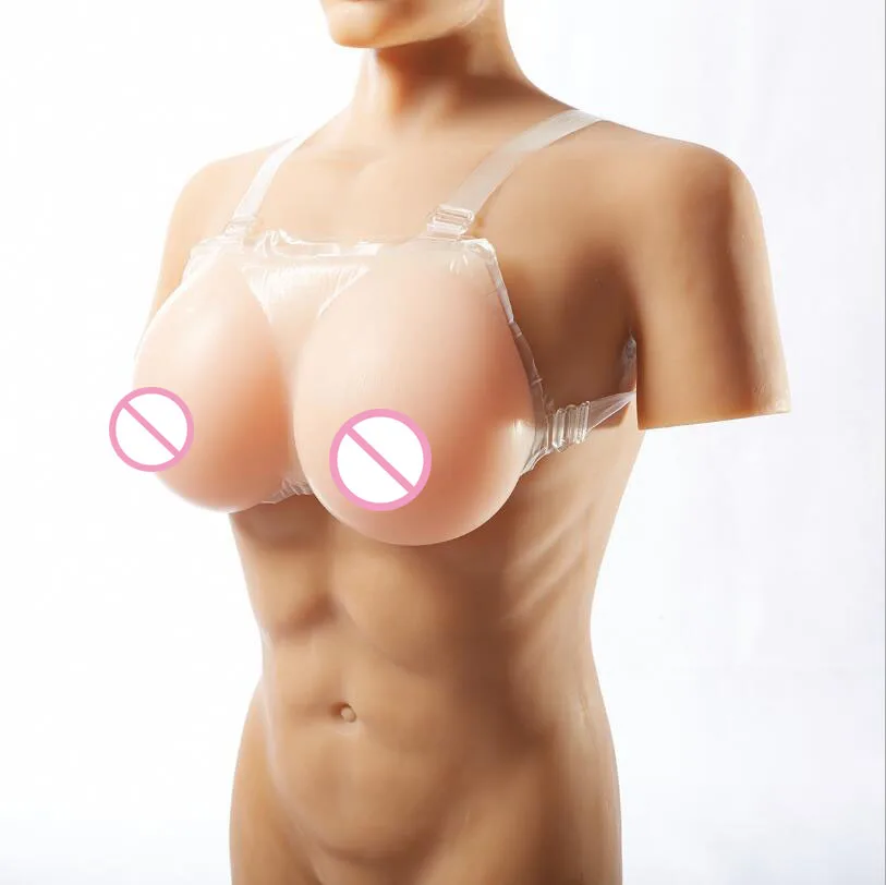 latex of silicone gel was made from the CD, and the fake breast prosthesis was simulated after the operation