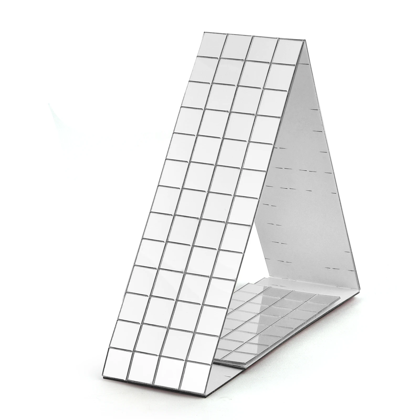Mini Square Mirrors Mosaic Tiles - Self-Adhesive Real Glass for DIY Crafts & Home Decoration