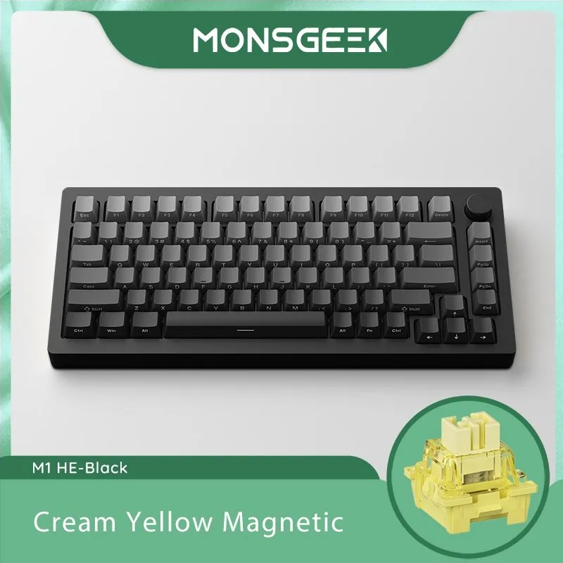 Akko-メカニカルキーボードMONSGEEK-M1W HE-SP,磁気スイッチ,75